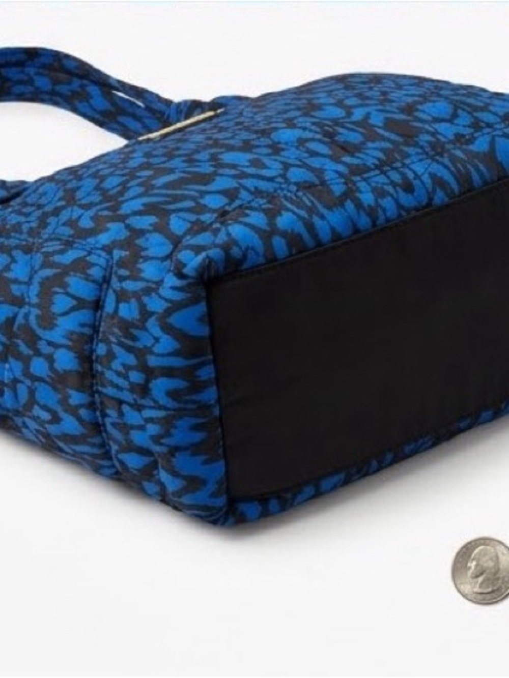 Marc by Marc Jacobs Blue and Black Patterned Tote - Picture 5 of 5